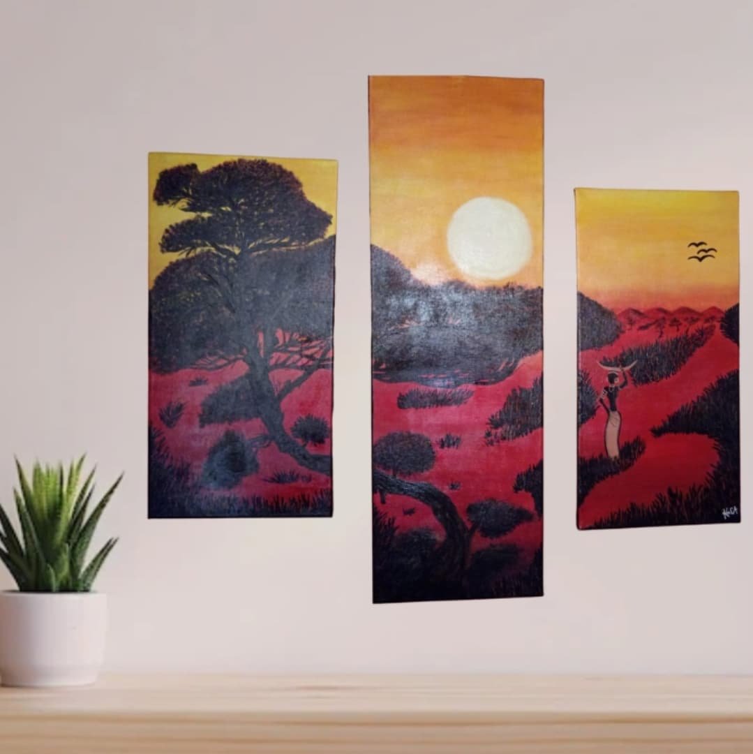 Atardecer en la Sabana